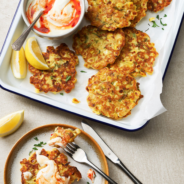 Easy Corn Fritters | EasiYo Yogurt USA - EasiYo USA