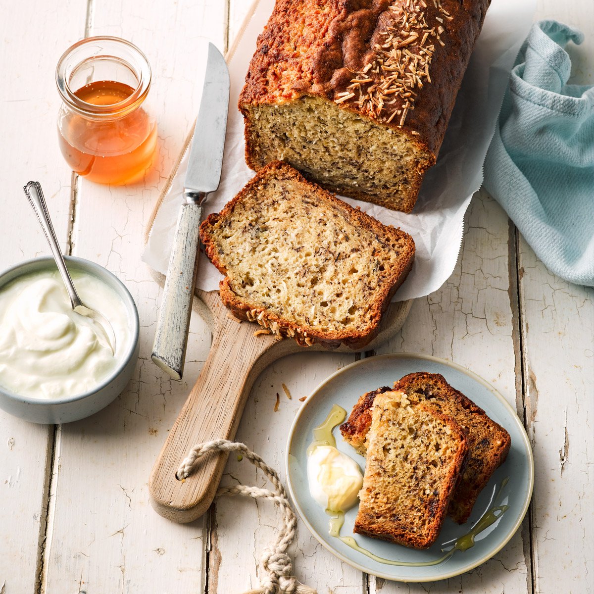 Banana Bread with Coconut