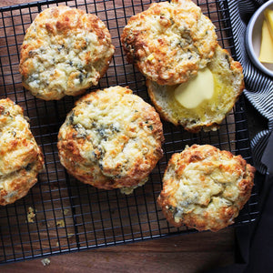 Blue Cheese and Sage Scones (Biscuits)