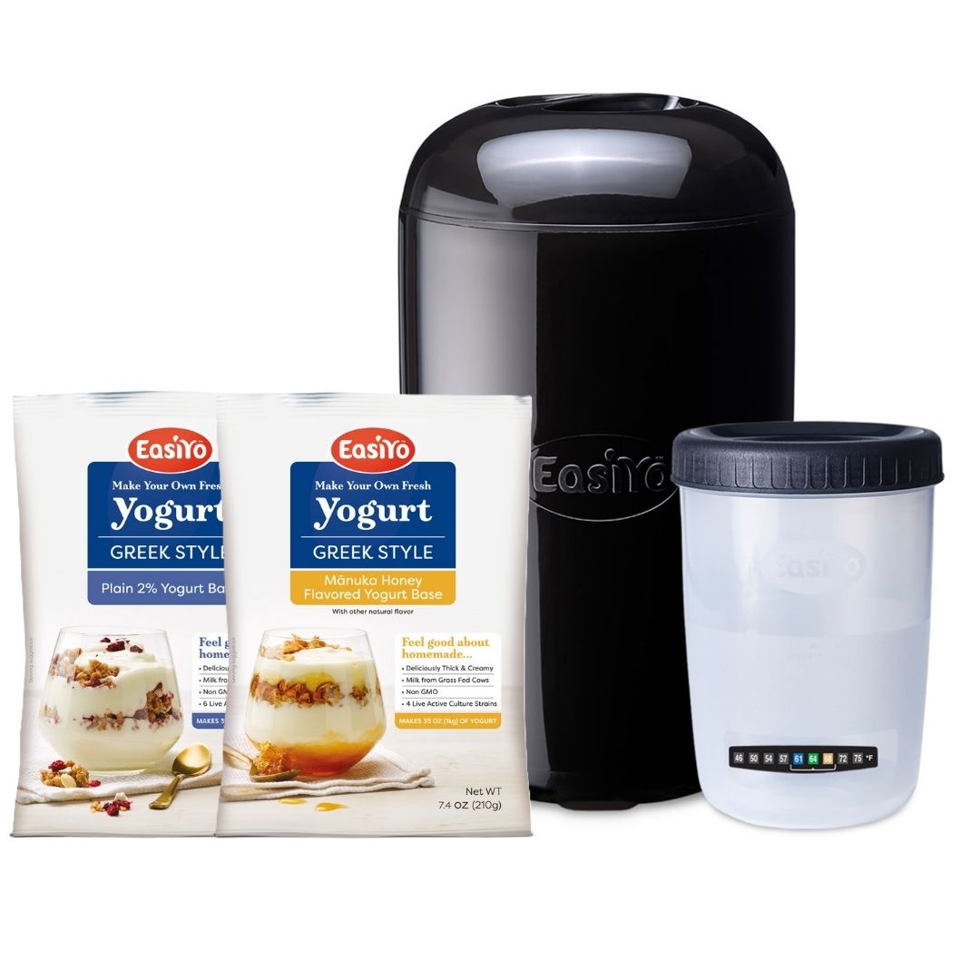 Yogurt Starter Pack - Peach/Plain 2% Milk