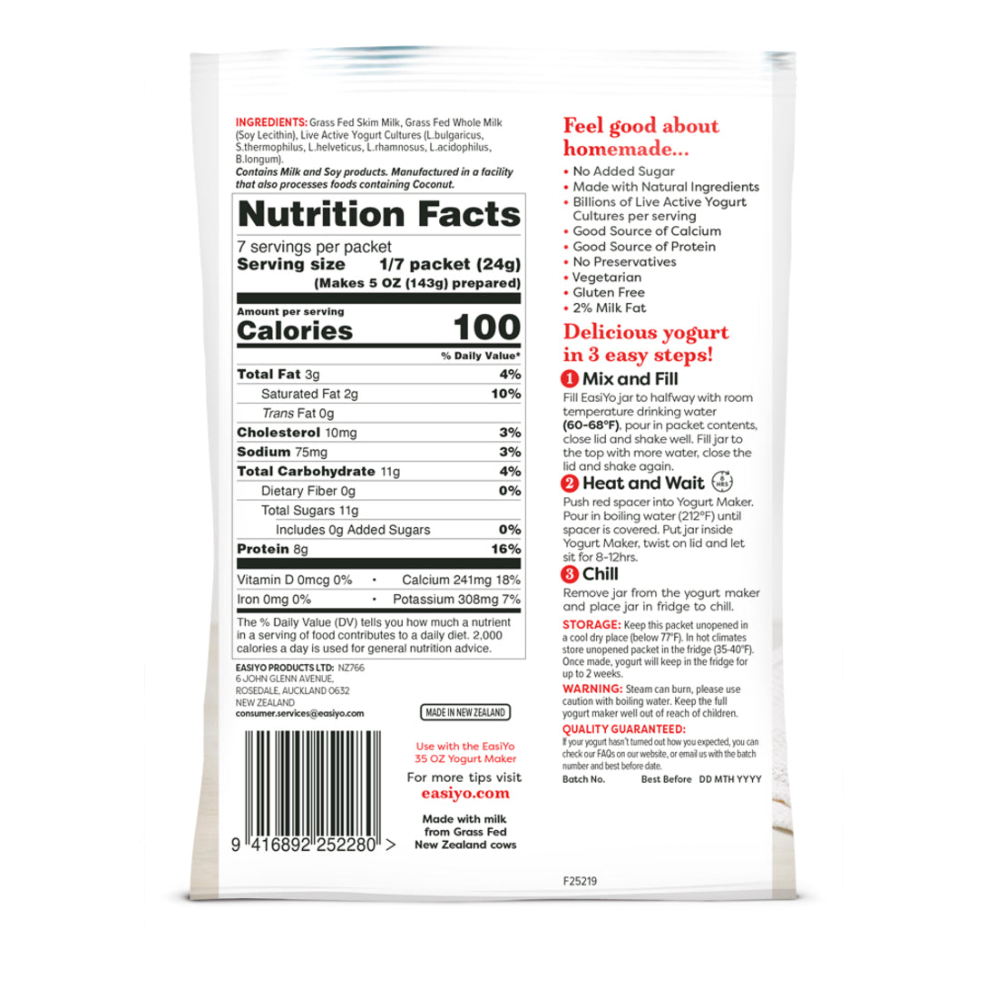 US nutrition info two percent greek yogurt 