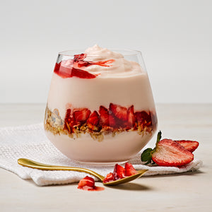 EasiYo Strawberry Yogurt Parfait